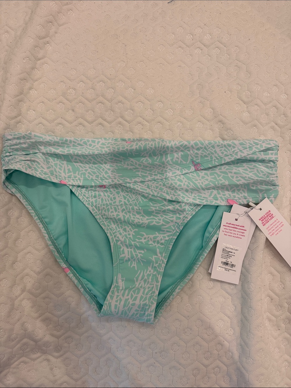 Lilly Pulitzer bikini bottom size 12 NWT